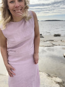 Saari mekko (100% pellavaa)