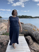 Saari mekko (100% pellavaa)