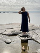 Saari mekko (100% pellavaa)