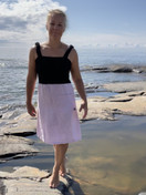 TYYNI mekko, bambua ja pellavaa