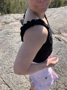 TYYNI mekko, bambua ja pellavaa