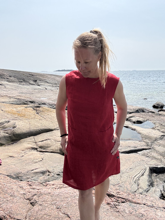 Kaisla mekko (100% pellavaa)