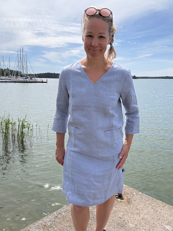 LOISTO mekko (100% pellavaa)