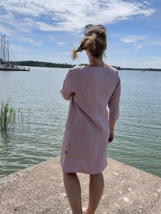 LOISTO mekko (100% pellavaa)