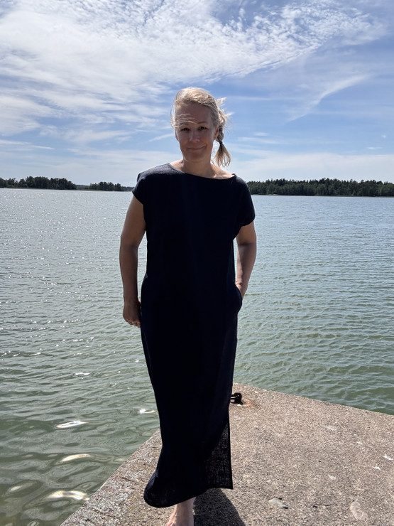 USVA mekko (100% pellavaa)