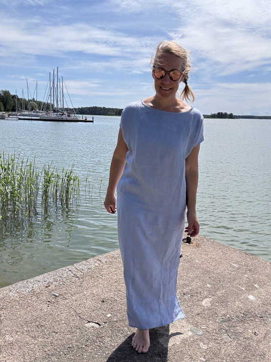 USVA mekko (100% pellavaa)