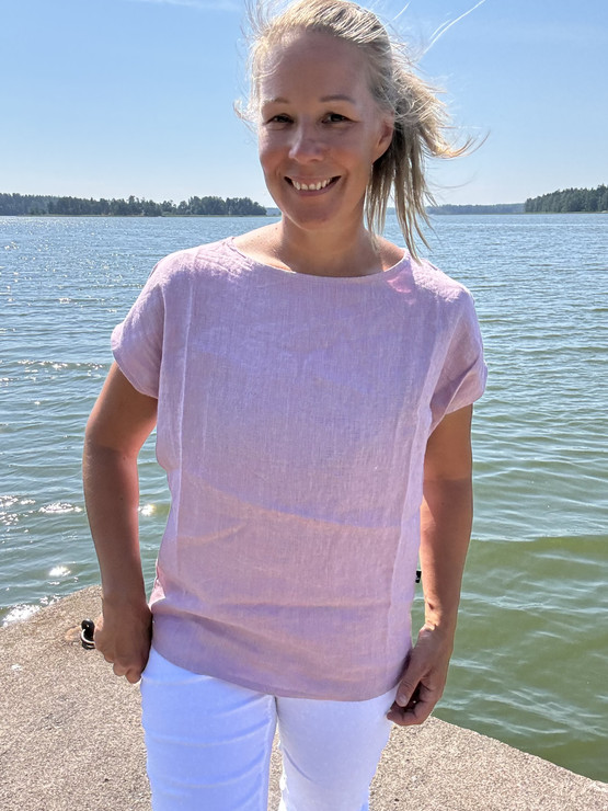 UTU T-paita (100% pellavaa)