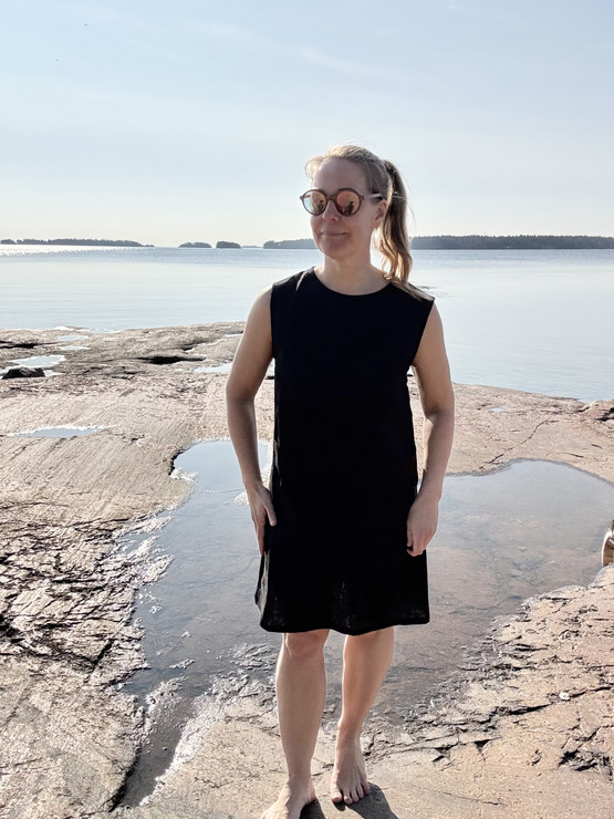 Kaisla mekko (100% pellavaa)