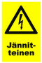 Jännitteinen kyltti