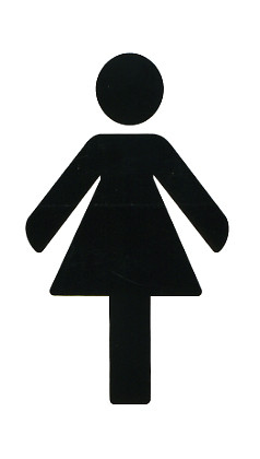 Wc naiset tarra