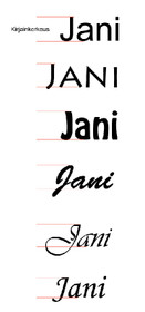 Oma tekstitarra kork. 15 cm