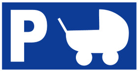 Vaunuparkki vaaka tarra