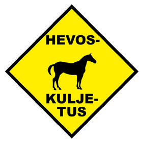 Hevoskuljetus tarra