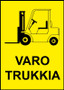 Varo trukkia tarra