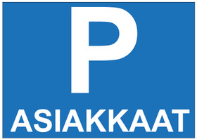 P asiakkaat tarra