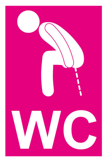 WC Naiset 2 kyltti