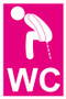 WC Naiset 2 kyltti