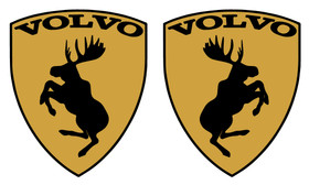 Volvo hirvitarra kulta pari