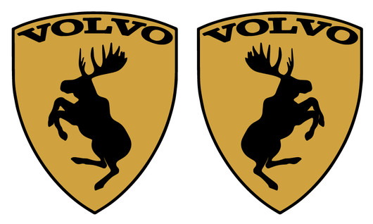 Volvo hirvitarra kulta pari