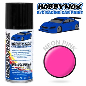 Hobbynox Spraymaali - 150ml - Neon Pink
