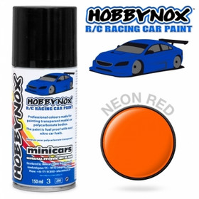 Hobbynox Spraymaali - 150ml - Neon Punainen