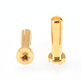 4mm Urosliitin Gold low profile 1 pari