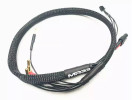 MR33 2S XT60 All-Black Charging Lead - 600mm - (4/5mm Dual Plug - XH)