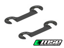 Front Rollcenter Shims, Carbon 0.5mm - MTC2 (2)