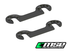 Rear Rollcenter Shims, Carbon 1.0mm - MTC2 (2)