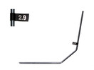 REAR ANTI ROLL BAR 2.9MM MBX-5