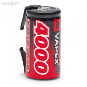 VAPEX NiMH 4000 mAh Sub-C Cell