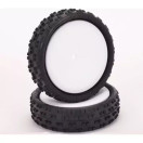 SCHUMACHER U6801 - CUT STAGGER - LOW PROFILE 2WD FRONT - YELLOW- PRE GLUED