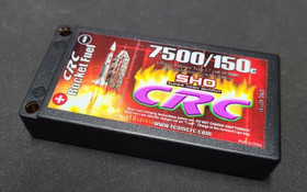 CRC ROCKET FUEL LIPO 1S, 3.7V, 7500MAH, 150C, SUPER HIGH OUTPUT