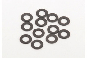 M3 Alloy washer Black 0,50mm (12pcs)