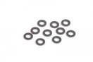 M3 Alloy washer Black 1,00mm (10pcs)