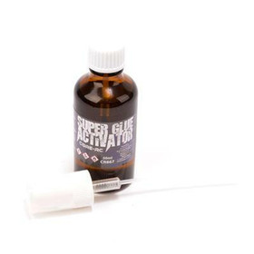 SUPER GLUE ACTIVATOR 50ML - GLASS BOTTLE +ATOMISER