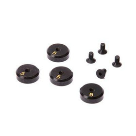 BRASS CIRCULAR WEIGHT 5G (PK4)