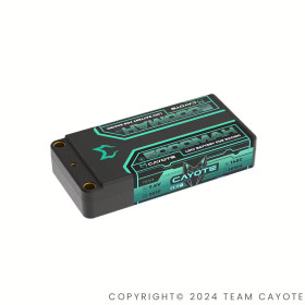 CAYOTE Racing 5000mAh 2S Shorty LiPo Battery 7,6V 145C 179g