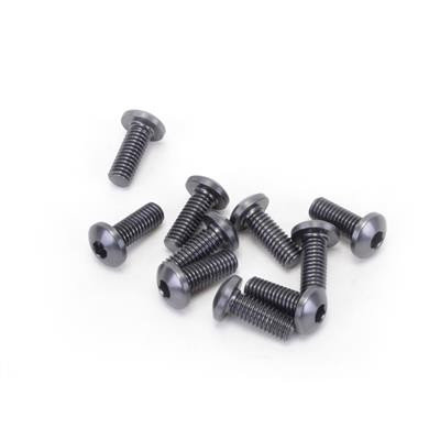 M3 x 8 Alloy Button Head Hex Screws pk10