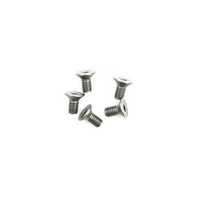 M3 x 6 Titanium Csk Hex Screws pk10