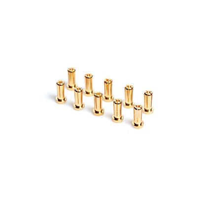 LRP 5mm Gold Connectors - Works Team - 10pk (14mm)