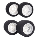Matrix 1:8 Onroad Foam Tyres Set 32/35sh 69/76mm pretrued light wheel
