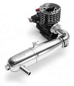 OS Speed R2106 1/8 ratamoottori Combo, Sisältää pillin, käyrän ja FG OIL RUN-IN