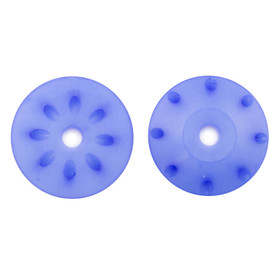 Ultimate 16mm CONICAL SHOCK PISTONS BLUE (8x1.3mm angled) (2pcs)