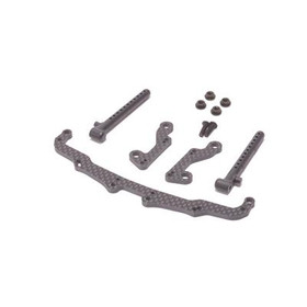 C/F Lightweight Rear Shock Mount Set - Mi9