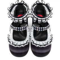 HCD137 ARLEQUIN MARY JANE PUMP, mid heels