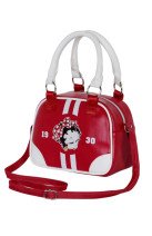 07597 BETTY BOOP VARSITY BOWLING HANDBAG