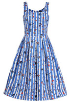 32230 DOLLY & DOTTY AMANDA tatuointihenkinen rockabilly mekko