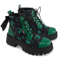 700 HOT CHOCOLATE DESIGN Emerald Witch boots – green witch vibes