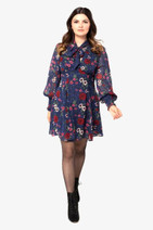 40424 HELL BUNNY CAMELLIA mini dress